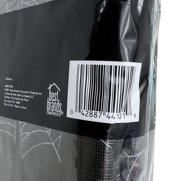 Disney Nightmare Before Christmas Tablecloth 60"x84” Jack And Sally Spiderwebs - Picture 6 of 12